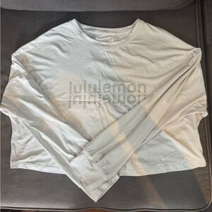 Lululemon White Long Sleeve